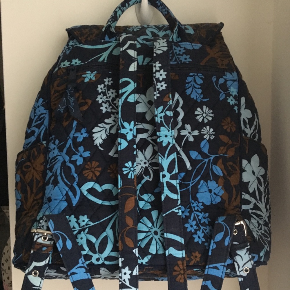 Vera Bradley Drawstring Backpack (Java Floral) - Picture 3 of 3